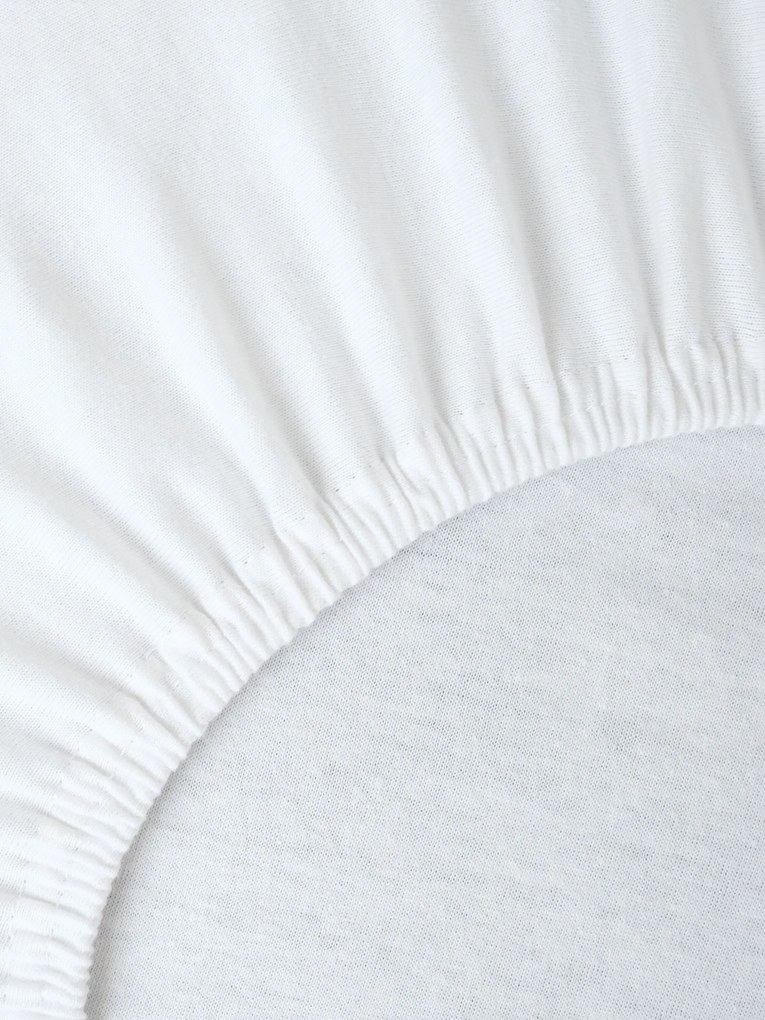 Jersey plachta Classic 90 x 200 cm – biela