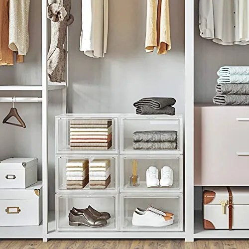 Úložné boxy 6 ks SONGMICS LSP06CW