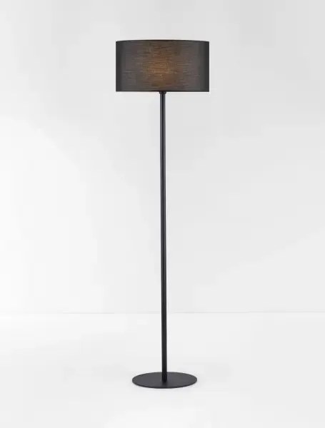 LED čierna stojaca lampa Sibnia