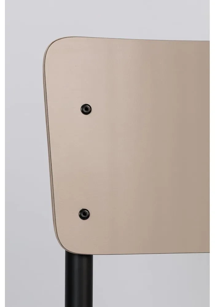 Béžové jedálenské stoličky v súprave 4 ks Back to school – Zuiver