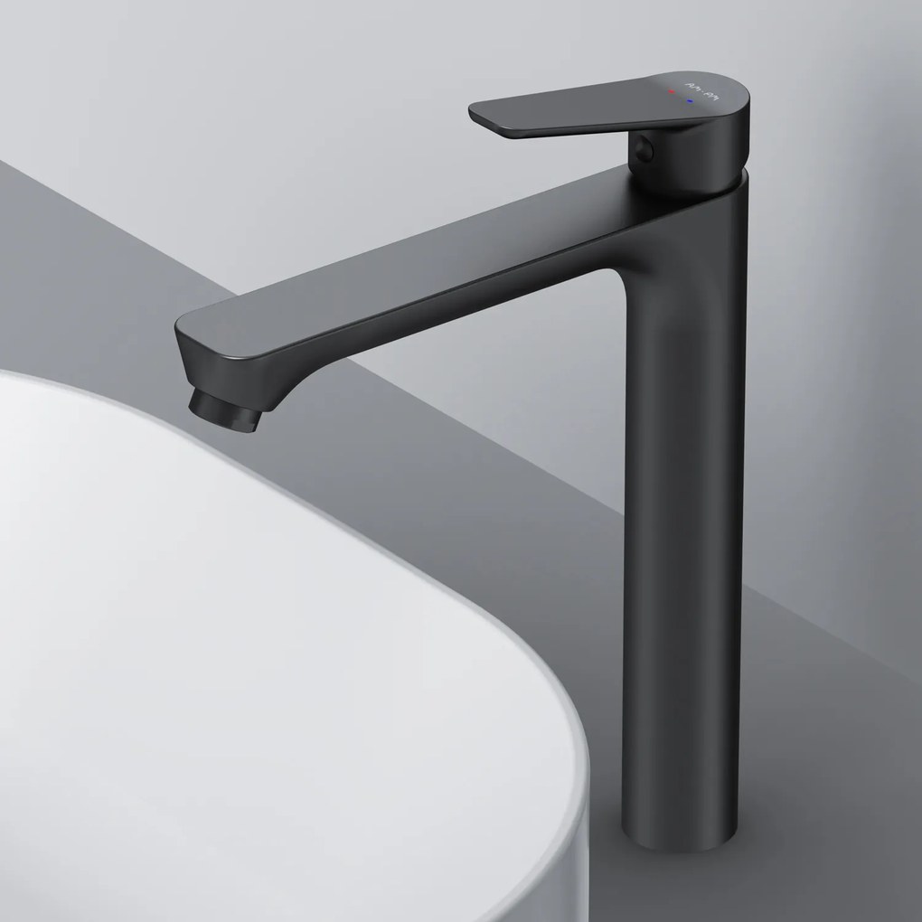 Umývadlová batéria AM.PM Hit FTA92022 vysoká, čierna