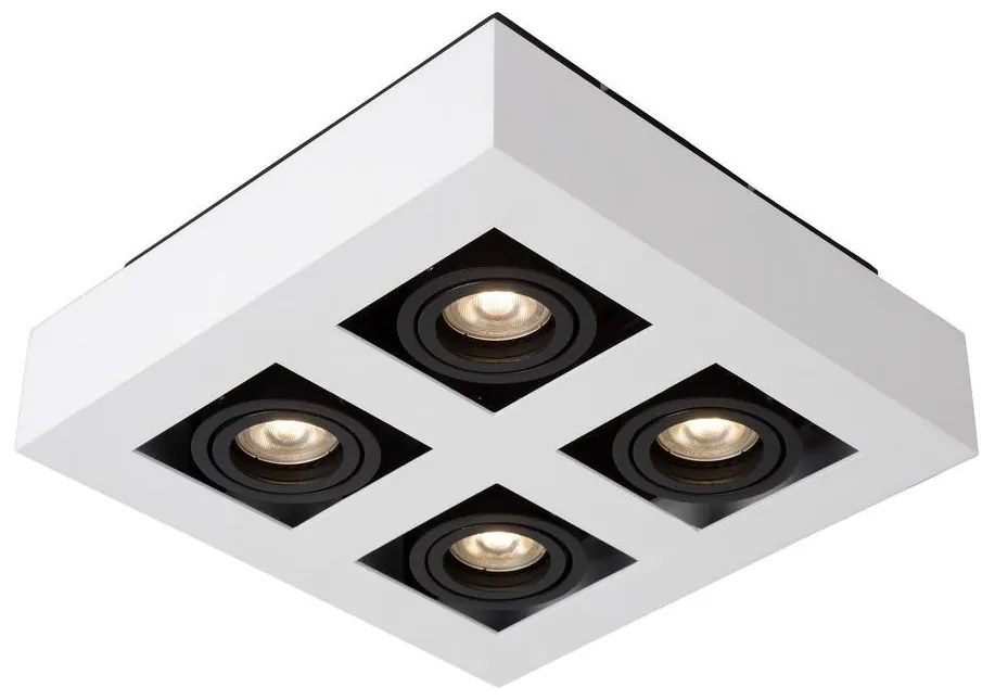 Lucide 09119/21/30 - LED Bodové svietidlo XIRAX 4xGU10/5W/230V biela LC2600