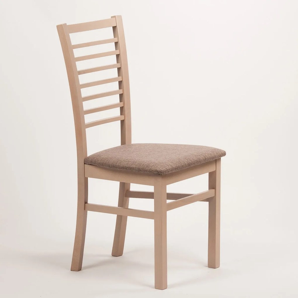 Stima stolička DANIEL Vyberte odtieň ->: Buk, Vyberte látku ->: BOSS camel 4