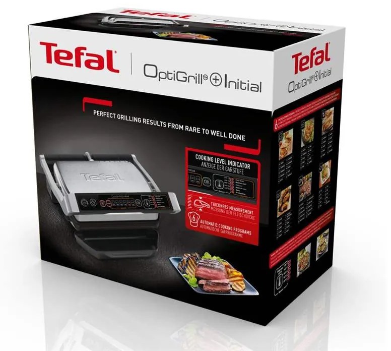 Elektrický gril Tefal Optigrill Initial GC706D34(použité)