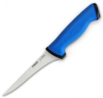 řeznický vykošťovací nůž 135 mm - modrý, Pirge DUO Butcher