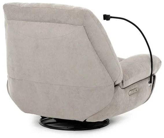 Autronic BONTEC Polohovacie kreslo, elektrické zabudované ovládanie, béžová, látka, TV-7081 LAN2 Farba: Béžová