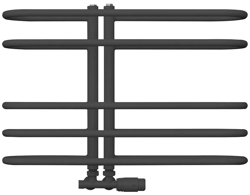 Kúpeľňový radiátor Level 53/60 čierny