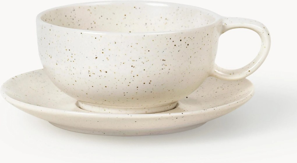 Ručne vyrobená šálka's podšálkou Nordic Vanilla