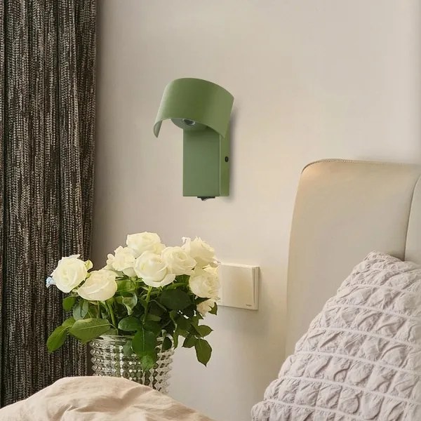 Brilagi - LED Nástenná lampa VASTO LED/3W/230V zelená