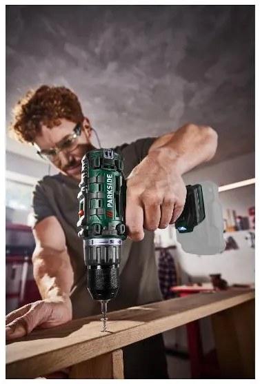 Parkside® Aku vŕtací skrutkovač 20 V Pabs 20-Li I9 – bez akumulátora (100390031)