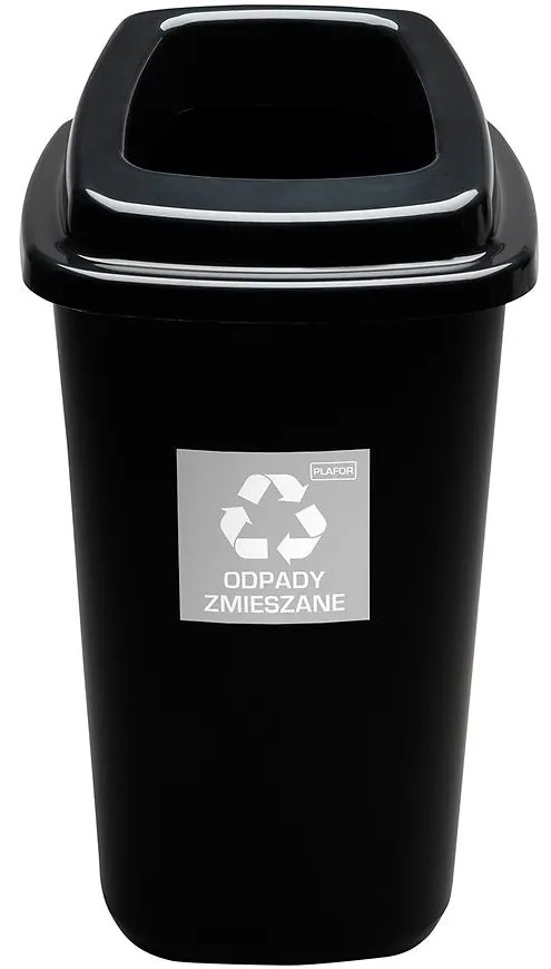 Kôš sort Bin 28 l čierny- zmiešaný odpad