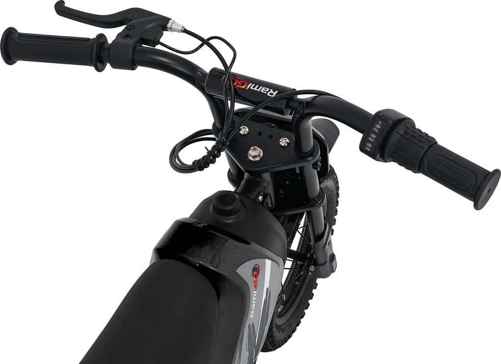 Ramiz Detský elektrický motocykel SHARK čierny