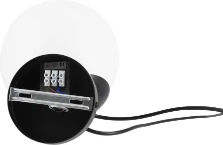 BRILAGI - Závesné svietidlo na lanku POLOS 1xE27/40W/230V pr. 20 cm čierna