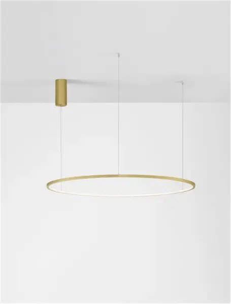 LED luster Tarquin 100 zlaté