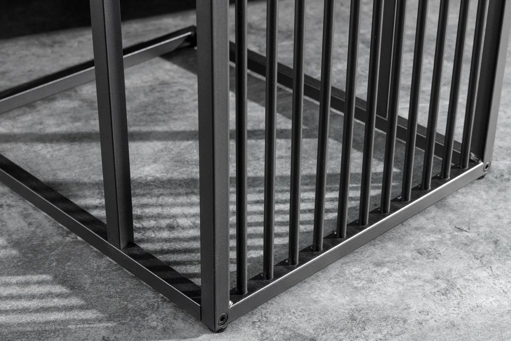 Príručný stolík na architektúru 60 cm mramorový vzhľad