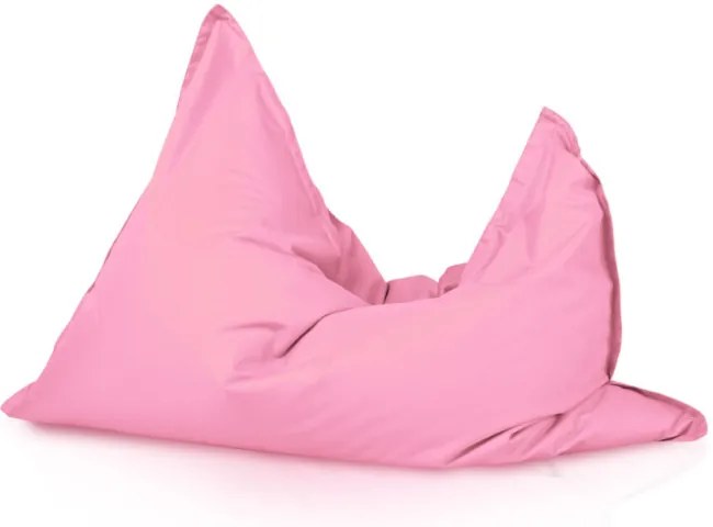 Vankúš na sedenie svetlo ružový nylon