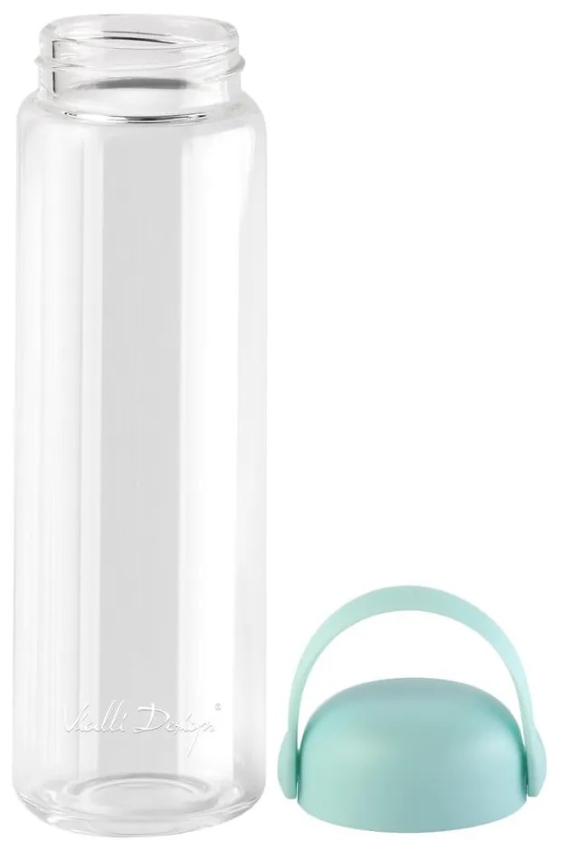 Sklenená fľaša v mentolovej farbe 540 ml Fuori – Vialli Design