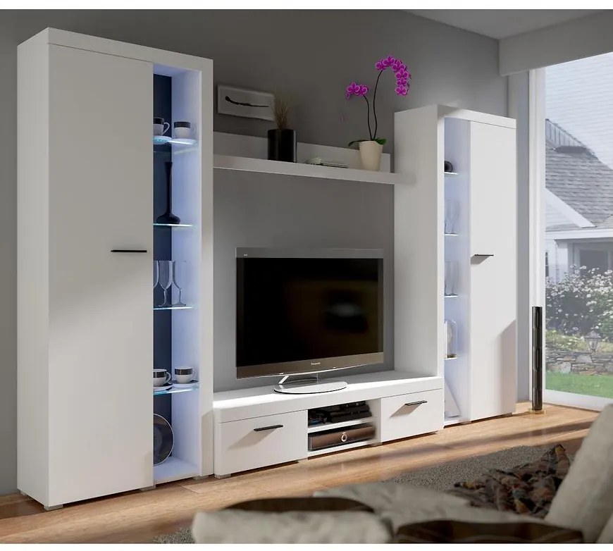 Obývacia stena Rumba XL biela