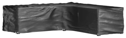 vidaXL Kryty na záhradný nábytok v tvare L 2ks 16 očiek 285x285x70 cm-
