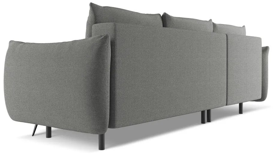 Svetlosivá rohová pohovka (ľavý roh) Malie – Makamii