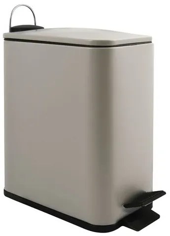 Spirella Spirella pedálový odpadkový kôš erik matná šedo-hnedá oceľ 5 l 10.21481