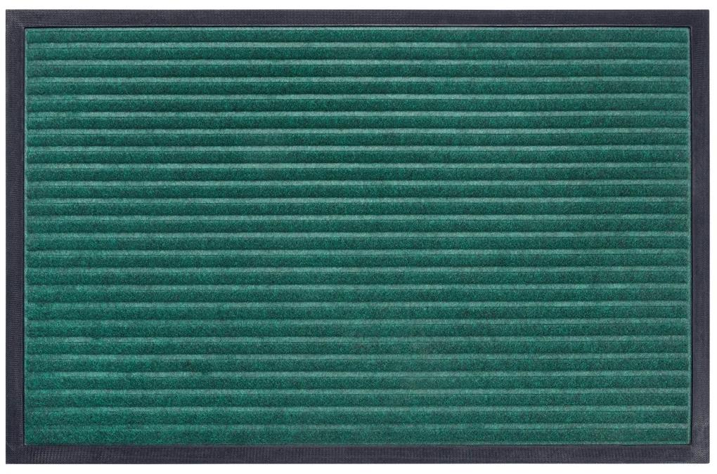 Hanse Home Collection koberce Rohožka Mix Mats Striped 105650 Smaragd Green - 60x90 cm