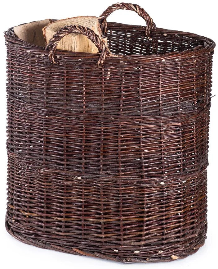 Kôš na drevo prútený Madera I.š. 55 x hl. 35 x v. 50(cm)