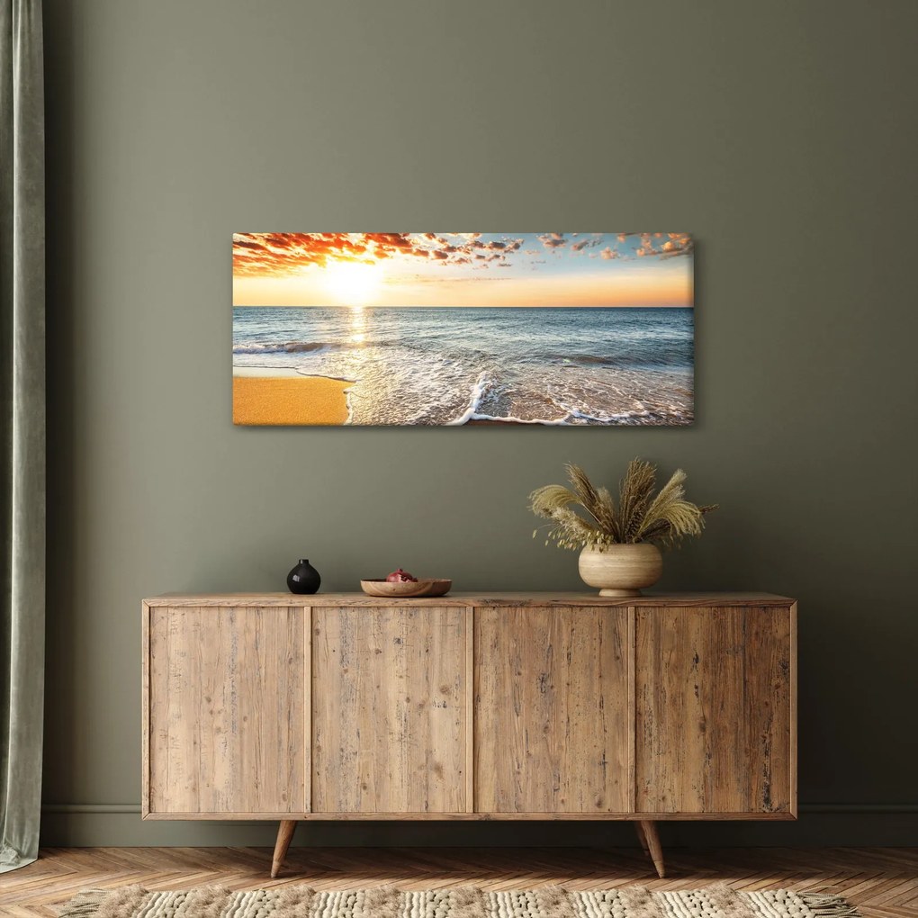 Obraz - Východ slnka (120x50 cm)