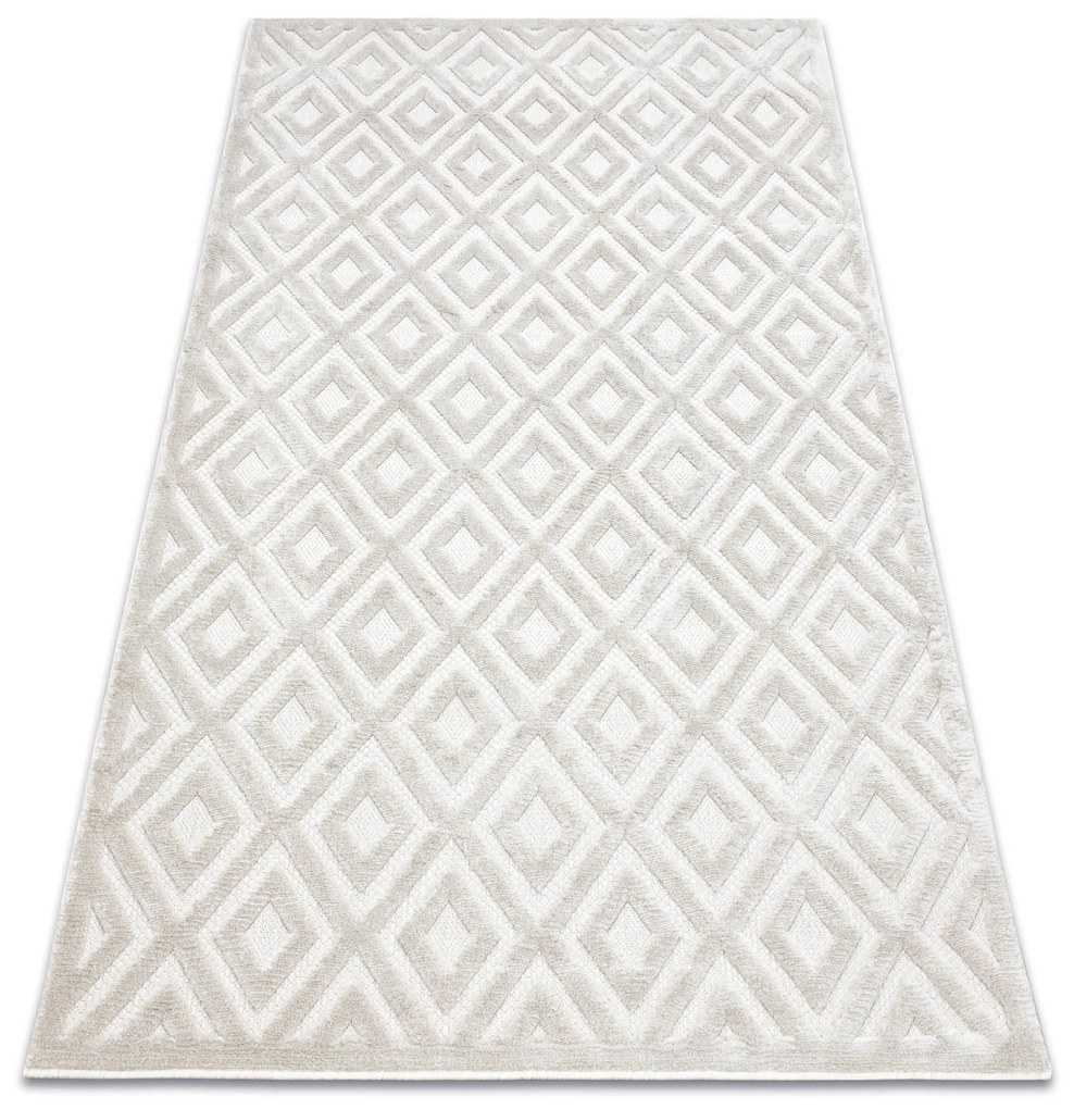 ŠNÚRKOVÝ KOBEREC SANTO SIZAL 58365A Romby, béžový