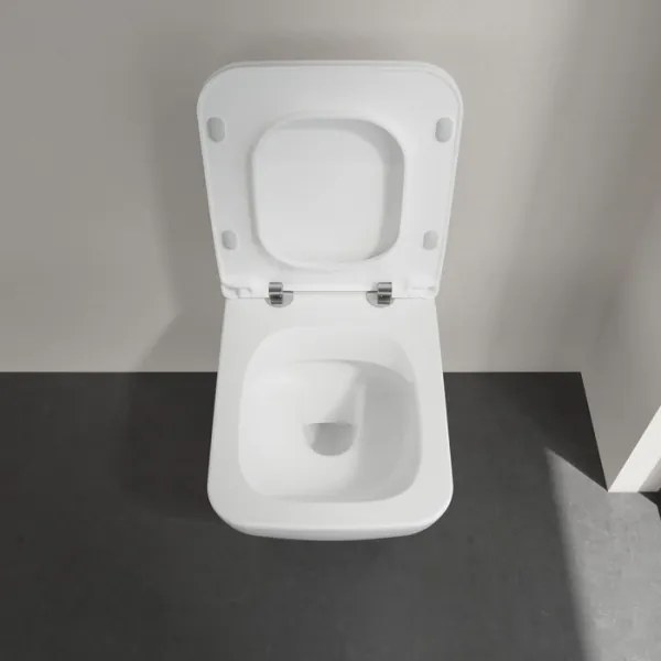 Villeroy & Boch 4611RL01 - Závesné WC s WC sedátkom SoftClose VENTICELLO keramika/biela