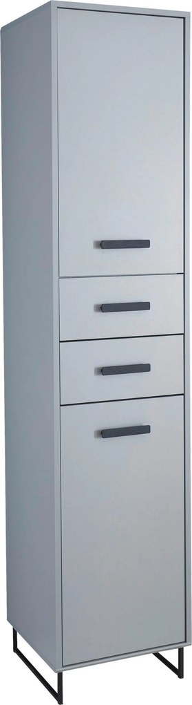 XXXLutz VYSOKÁ SKRINKA, sivá, 41/185/38 cm home24 - Online Only kúpeľne - 001279017403