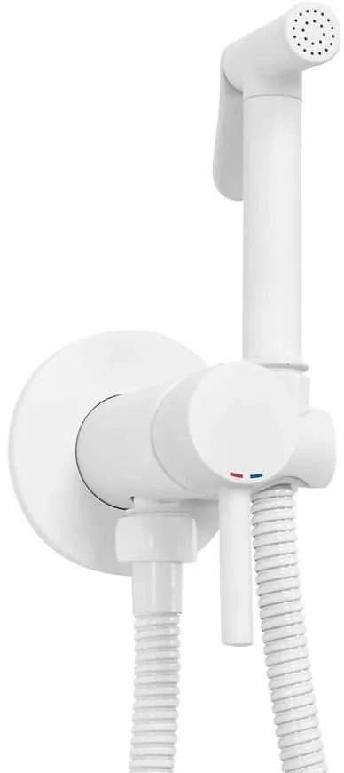 Bidetová batéria Rea Loop Lungo biela