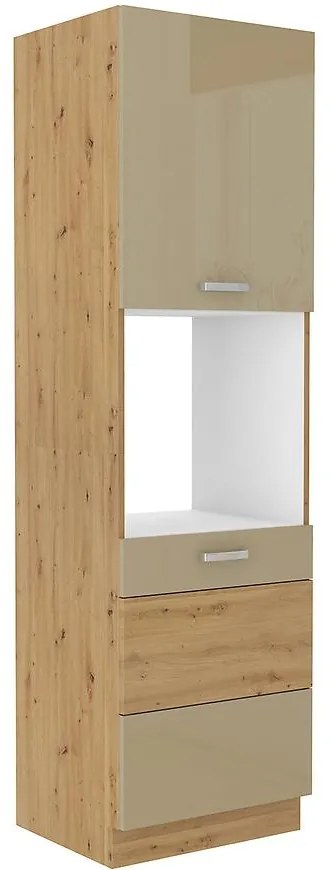 Skrinka do kuchyne Artisan cappuccino lesk 60DP-210 2F