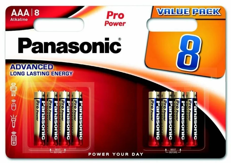 Panasonic LR03PPG/8BW Pro Power Gold batéria