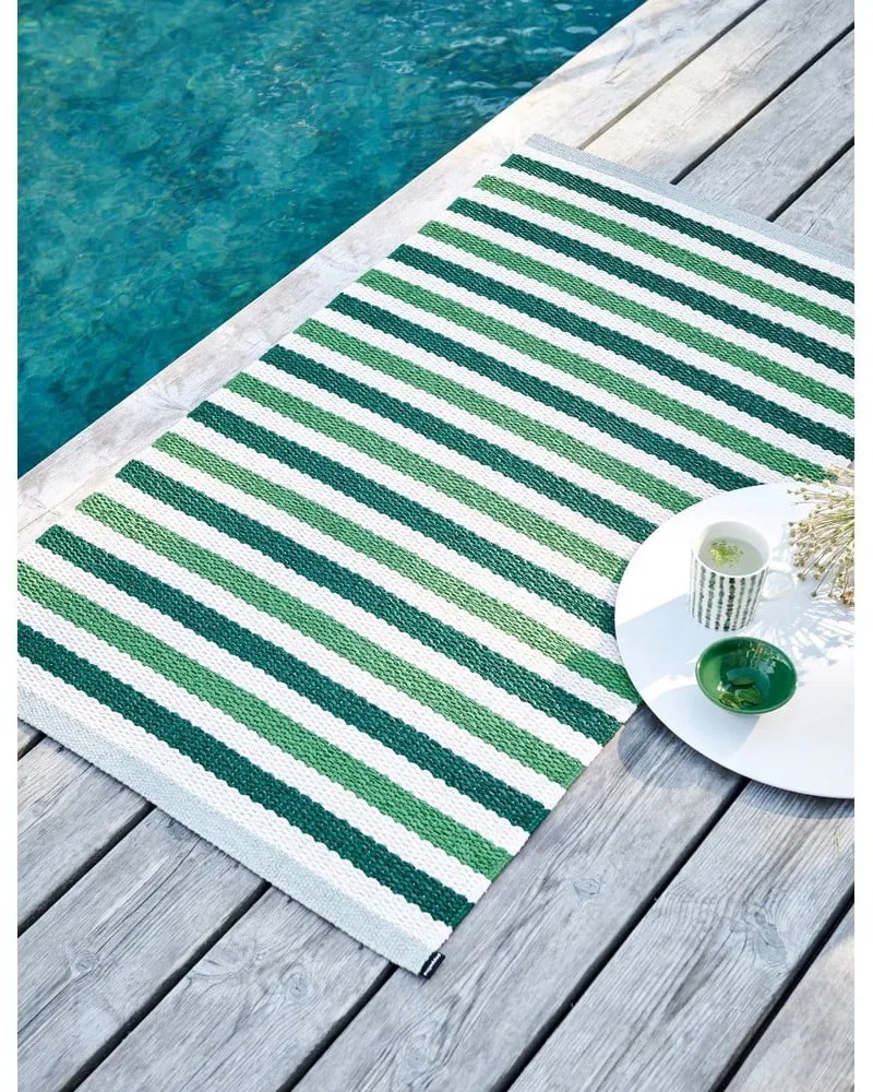 Zelený vnútorný a vonkajší behúň 70x240 cm Teo Grass – Pappelina