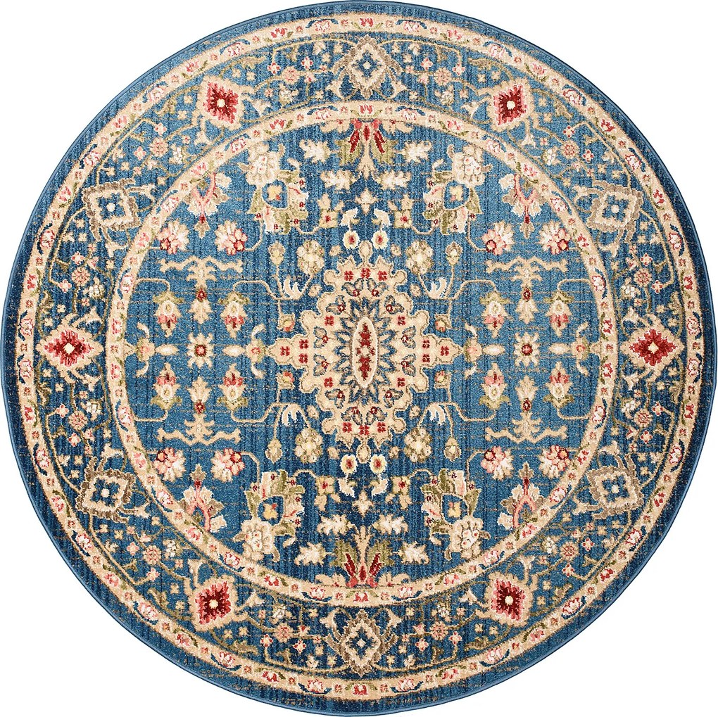 TA Koberec EE65B BLUE RIVOLI FPH Rozmer: 100x100 cm