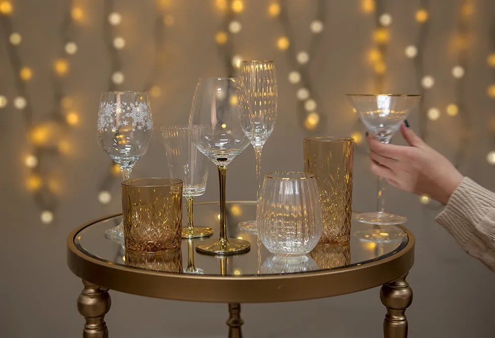 Sklenice na šampaňské - Ř 7*25 cm