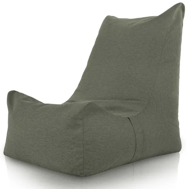 Kreslo melanž Distinto zelené