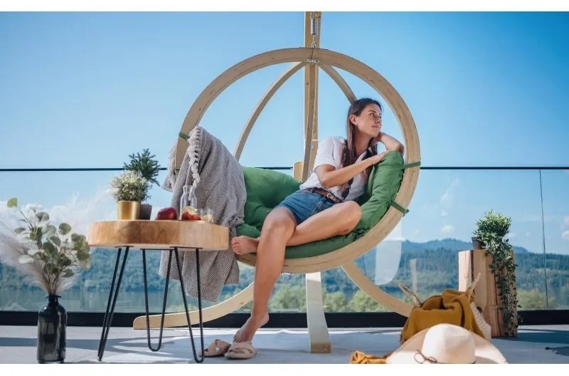 Závesné hojdacie kreslo O-Zone Swing Pod šedé
