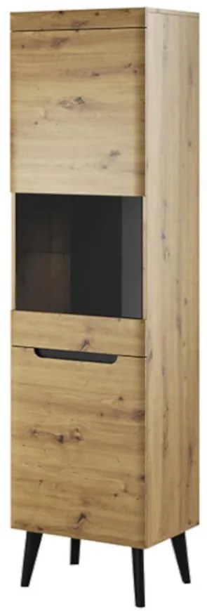 Vitrína Nordi NWT53 dub Artisan