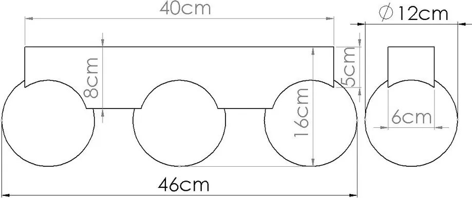 Biele/v prírodnej farbe stropné svietidlo so skleneným tienidlom ø 12 cm Solum – Sollux