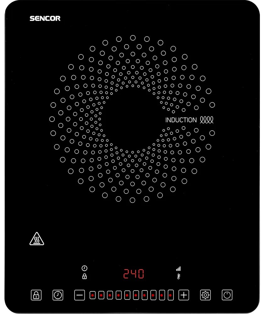 SCP 3701BK indukčný varič SENCOR
