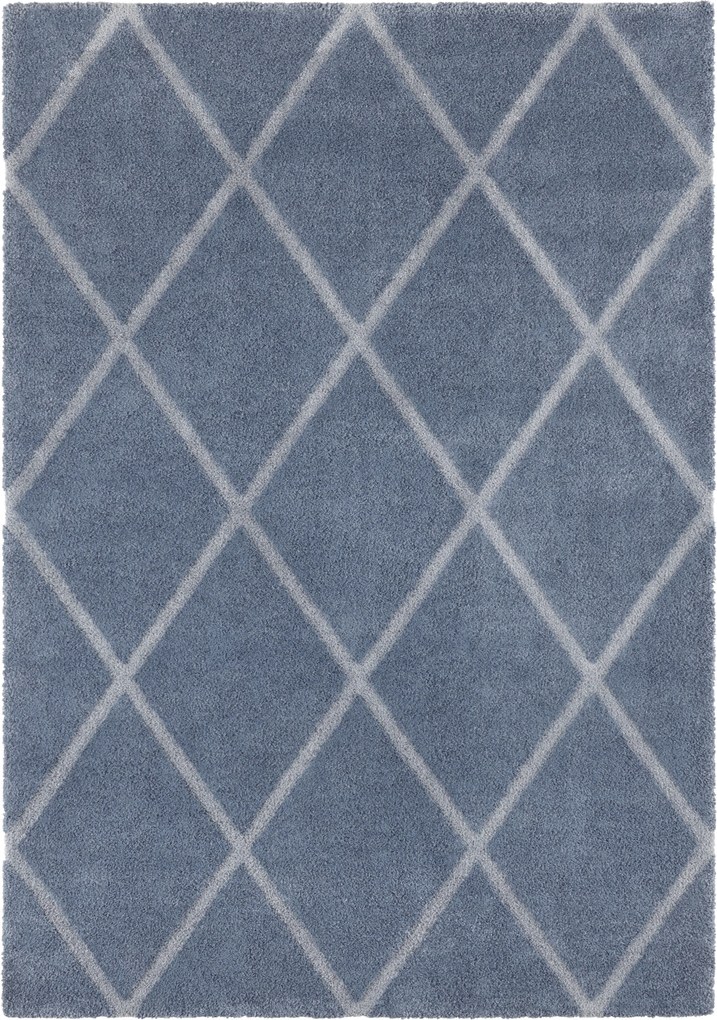 ELLE Decor koberce Kusový koberec Maniac 103652 Jeansblue/Silver z kolekce Elle - 80x150 cm