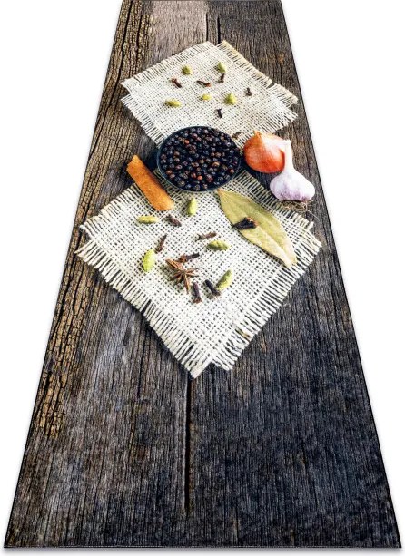 Protišmykový koberec / behúň ANDRE 29040 hnedý / béžový