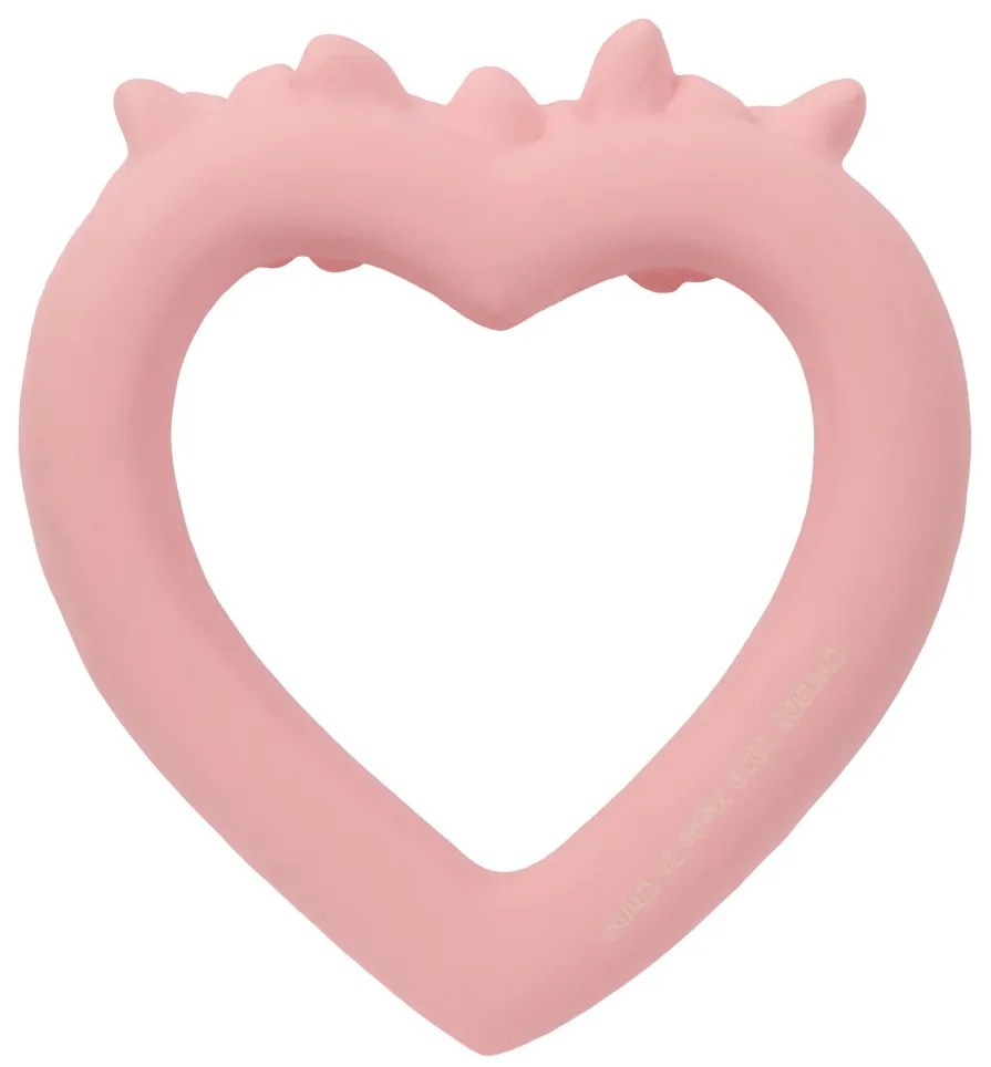 A Little Lovely Company - hryzadielko z kaučuku - ružové srdce