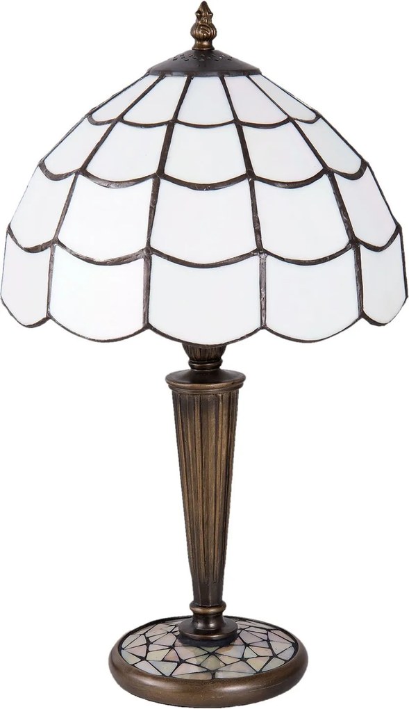 Stolná lampa Tiffany - Ø 25*43 cm / E27/max 1*40W