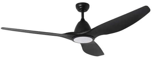 ZEVENTI - LED Stropný ventilátor URBINO LED/20W/230V Wi-Fi Tuya čierny + diaľkové ovládanie