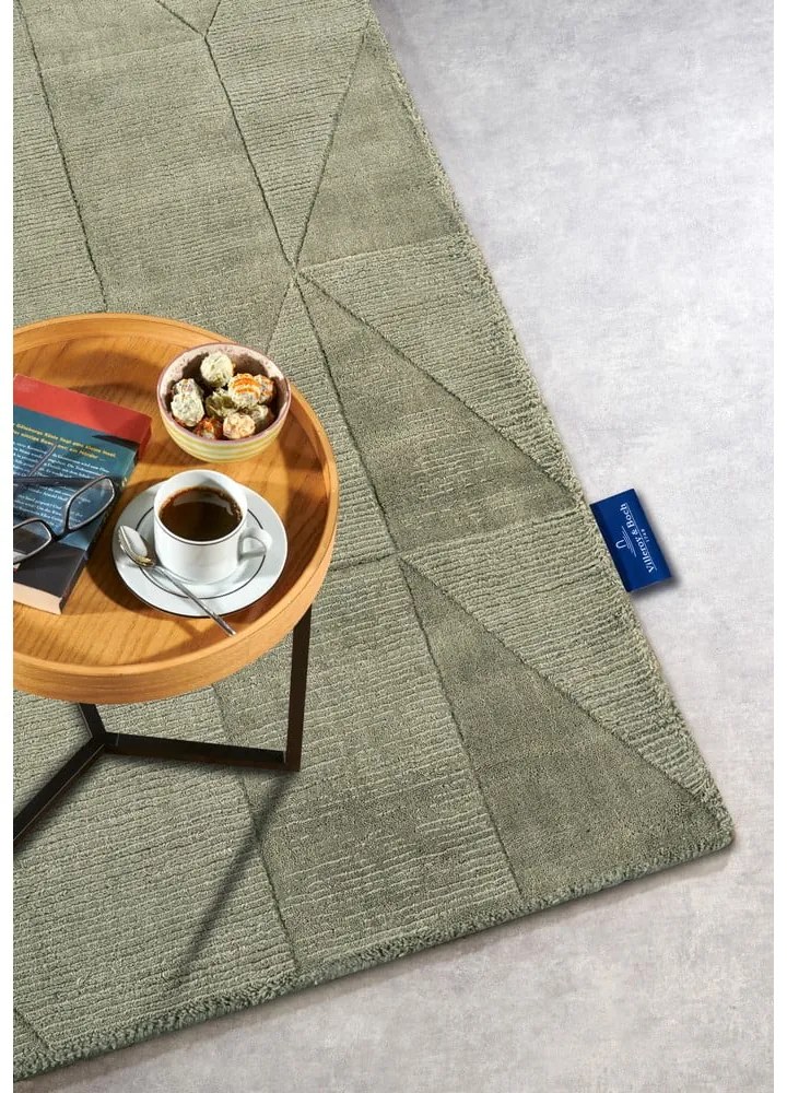 Zelený ručne tkaný vlnený koberec 160x230 cm Ursule – Villeroy&amp;Boch
