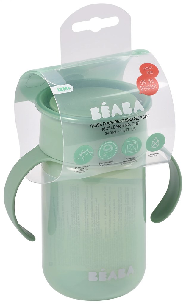 Hrnček trénovací 360° Green 340 ml 12m+