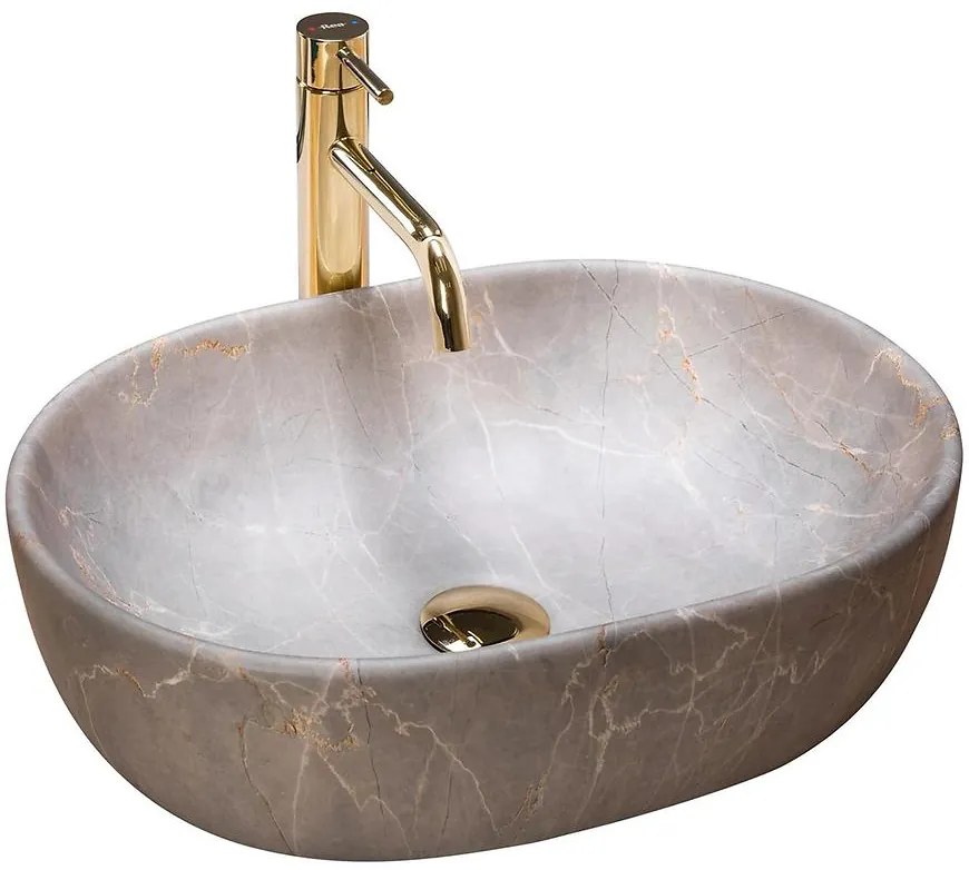 Umývadlo na dosku Lara Beige Matt